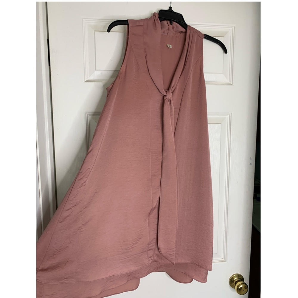 Salmon pink dress